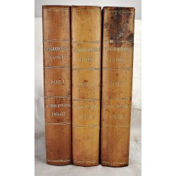 The Congressional Globe: Containing Debates, Proceedings, and Laws of the Second Session of the Thirty Seventh Congress, Dec 2, 1861 - January 23, 1862. (2nd Session, Parts 1 -3) (Three volumes)